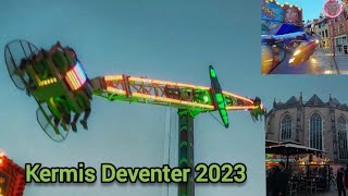 Zomer kermis Deventer 2023 [upl. by Ayalahs671]