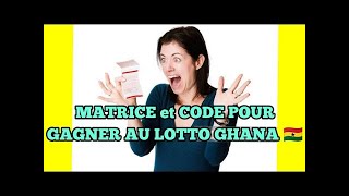 Gagner à coup sûr au loto avec le calcul de la matrice [upl. by Anilah]