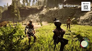 Axioo Pongo RTX 2050i712650H The Forest Gameplay [upl. by Einnej851]