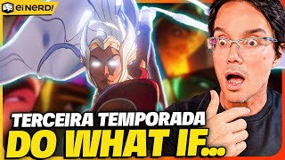 VINGADORES COM MEGAZORD TEMPESTADE COM MJOLNIR OS MUTANTES CHEGARAM Análise Trailer What If 3 [upl. by Huskamp]