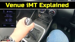 Hyundai Venue iMT Automatic Explained  How does iMT Gearbox work [upl. by Fayette]