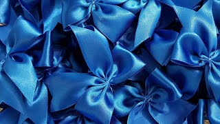 Laço Perfeito Com Fita de Cetim  Passo a Passo  DIY  Perfect Ribbon Bow  Easy Tutorial [upl. by Aseena20]