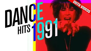 Dance Hits 1991 Feat EMF Jesus Jones Blur Cathy Dennis CeCe Peniston Crystal Waters  more [upl. by Yhtomiht]