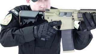 Airsoft Review  GampG CQBS Mini AEG Desert Tan [upl. by Einor]