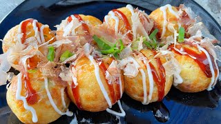 TAKOYAKI RUMAHAN ANTI GAGAL ENAK BANGET [upl. by Mace962]