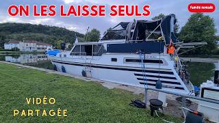 On quitte les canaux quelques jours  travel nomade boatlife [upl. by Suzzy]