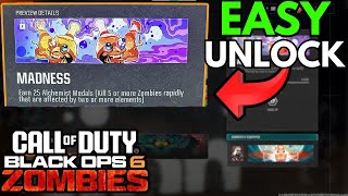 Black Ops 6 Zombies SUPER EASY Calling Card Unlock  Madness [upl. by Drogin705]