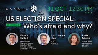 EXANTE US Election Special Webinar Whos Afraid and Why [upl. by Nnanerak]