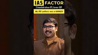 IAS Factor interview called IMPACT with Aananthakrishnan IPS Former DGP and Arjun R Shankar [upl. by Luhem442]