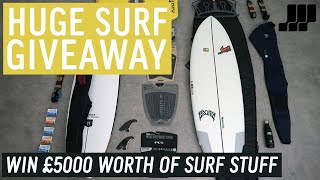 HUGE SURF GIVEAWAY  Our New Website Is Live [upl. by Naillig488]