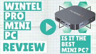 Wintel Pro Mini PC Review  Wintel Pro Mini PC Intel Atom X5Z8350 Review [upl. by Willin]