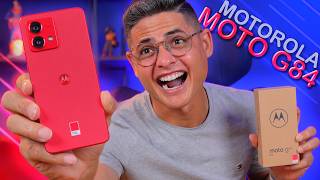 CHEGOU Moto G84 o LINDÃO da Motorola Será um bom SMARTPHONE Unboxing e Impressões [upl. by Othilia]