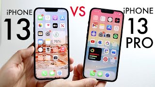 iPhone 13 Vs iPhone 13 Pro In 2022 Comparison Review [upl. by Eihcra]