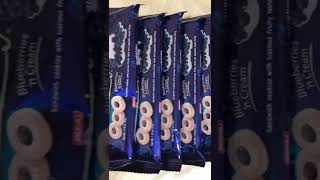 BLUEBERRY BISCUITS DEWBERRY super yummy biscuit blueberry cream [upl. by Edson]