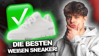 DIE BESTEN WEIẞEN SNEAKER FÜR 2024 👟⚪️ [upl. by Lothair]