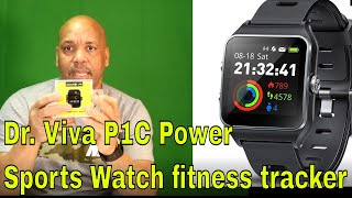 DR VIVA Dr Viva P1C Activity Tracker Smartwatch [upl. by Mavra]