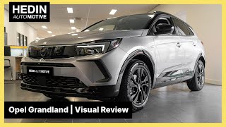 2022 Opel Grandland GS Line 12 Turbo 130 PK  Visual Review [upl. by Mroz939]