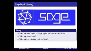 The Origins of SageMath I am leaving academia to build a company [upl. by Yonita502]