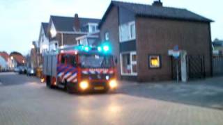 Brandweer Rijnsburg naar AZC Valkenburg [upl. by Bromley]