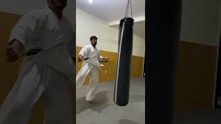 Kyokushin karate alhamdulillah fighting practice tutorial [upl. by Reed226]