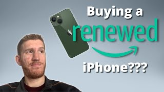 Buying an iPhone from Amazon Renewed  A Review [upl. by Anallese533]