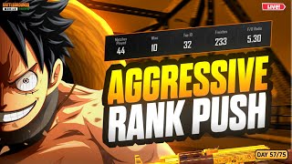 Aggressive Rank Push  BGMI LIVE ⛔Day 5775 bgmilive jonathangaming [upl. by Aphra211]