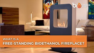 What is a freestanding bioethanol fireplace [upl. by Livingstone]