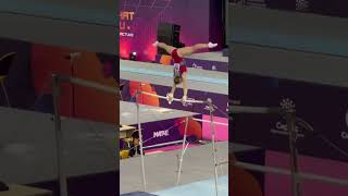 Elena Gerasimova  Stunning Routine on the Uneven Bars [upl. by Weirick]