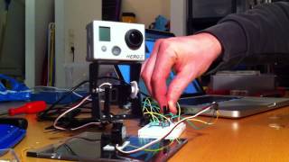 Arduino Pan Tilt Head with 2 Servos 2 Potentiometers [upl. by Ireland]