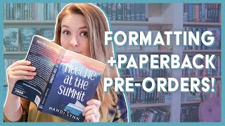 Book Formatting with InDesign amp How to Do Paperback PreOrders on IngramSpark [upl. by Ertsevlis]