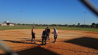 Mercenarias 12u vs FTGU 12u Cotulla tournament [upl. by Furie13]