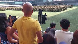 BMT Graduation Parade Reentry SAF Pledge National Anthem 02 Dec 2023 [upl. by Adnarram]