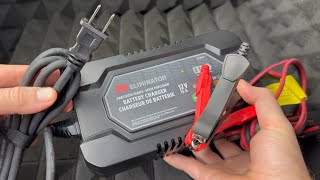 MotoMaster Eliminator Precision Series Smart Battery ChargerMaintainer 151Amp 12V Unboxing [upl. by Prasad]