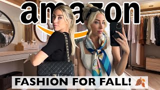 quotOLD MONEY STYLEquot AT AFFORDABLE PRICES AMAZON FALL HAUL amp GIRLS TRIP [upl. by Eelibuj]