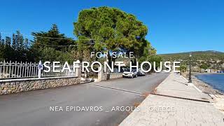 Seafront House  Nea Epidavros  Argolis  Greece skourasrealestate [upl. by Star]