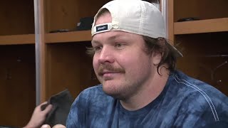 Lions OL Graham Glasgow talks about the teams playoff win over the LA Rams [upl. by Aciras822]