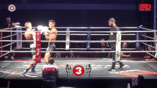 YPENBURG FIGHTDAY 9  Joey Danner vs Matthijs Eigenraam [upl. by Aisya]