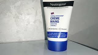 احسن كريم مرطب لليدين غير ب 45 درهم neutrogena crème hydratante pour mains [upl. by Lemuela]