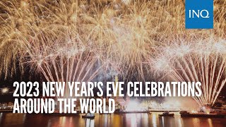 2023 New Years Eve celebrations around the world [upl. by Atnahc7]