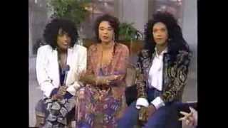 The Pointer Sisters  Promoting quotRight Rhythmquot 1990 [upl. by Ambrogino]