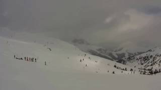 Neukirchen am Großvenediger  Bramberg Piste 4a Wildkogelbahn Berg  Ganzeralm [upl. by Suravart]