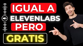 Convertir TEXTO a VOZ Realista GRATIS e ILIMITADO con IA  Alternativa a ELEVENLABS [upl. by Sherfield]