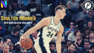 Daulton Hommes Austin Spurs 2019 2020 NBA G League Highlights  FORMER D2 Player of the Year [upl. by Tiphanie]