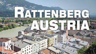 RATTENBERG Austria 2022 • 4K 60fps ASMR Real Time Virtual Walking Tour [upl. by Strauss425]