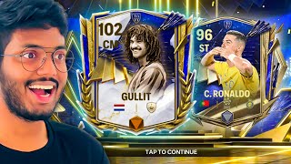 97 Gullit TOTY amp 12th Man CR7 Hunt Begins  FC MOBILE Pack Opening [upl. by Ennybor]