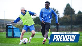 Player Preview  Kamil Conteh looks ahead to Huddersfield test [upl. by Fisoi703]