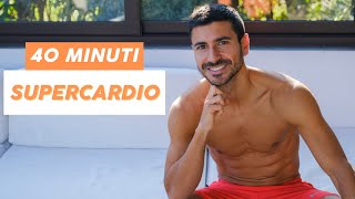 SUPERCARDIO  40 MINUTI Cotto al Dente [upl. by Eetsirhc]