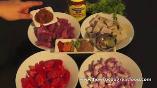 Beef amp Yam Curry Indian Recipe [upl. by Lyford]