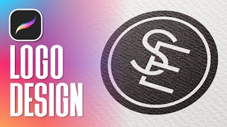 How To Design A Logo with Procreate [upl. by Llerreg]