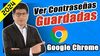 Cómo Encontrar las Contraseñas Guardadas en Google Chrome 2024  Windows 11 [upl. by Mickey]